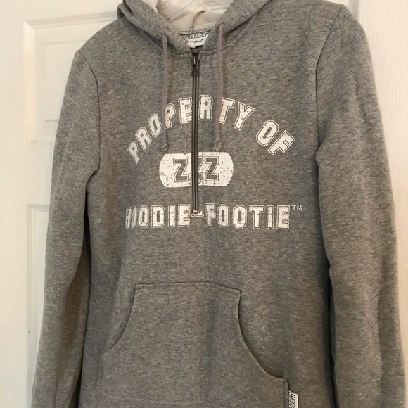 Hoodie Footie Tops - Sweatshirt dress